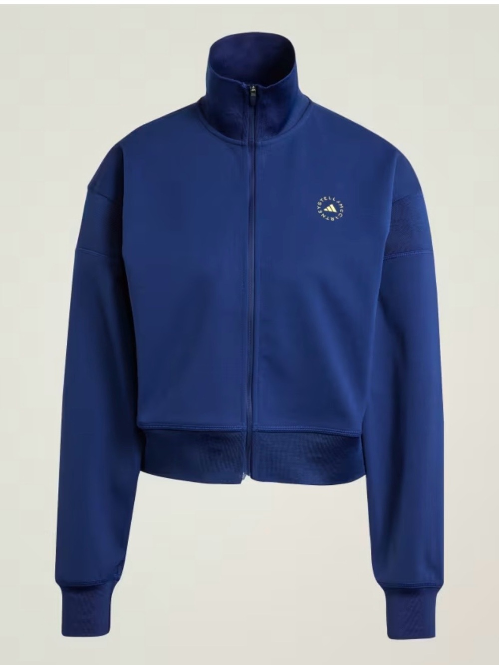 Adidas by Stella McCartney Deep Navy Full‑Zip Bomber Jacket